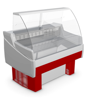 Витрины "Оптима ЛЮКС-СНП" -5+5 с подтоварником