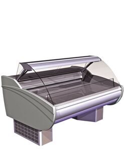 Витрины "Айс-СНП" -5+5 с подтоварником вынос