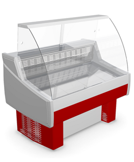 Витрины "Оптима ЛЮКС-СП" +1+6 с подтоварником